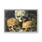 Cézanne, Paul - Pyramid of Skulls (1901) - Matte Canvas, Framed