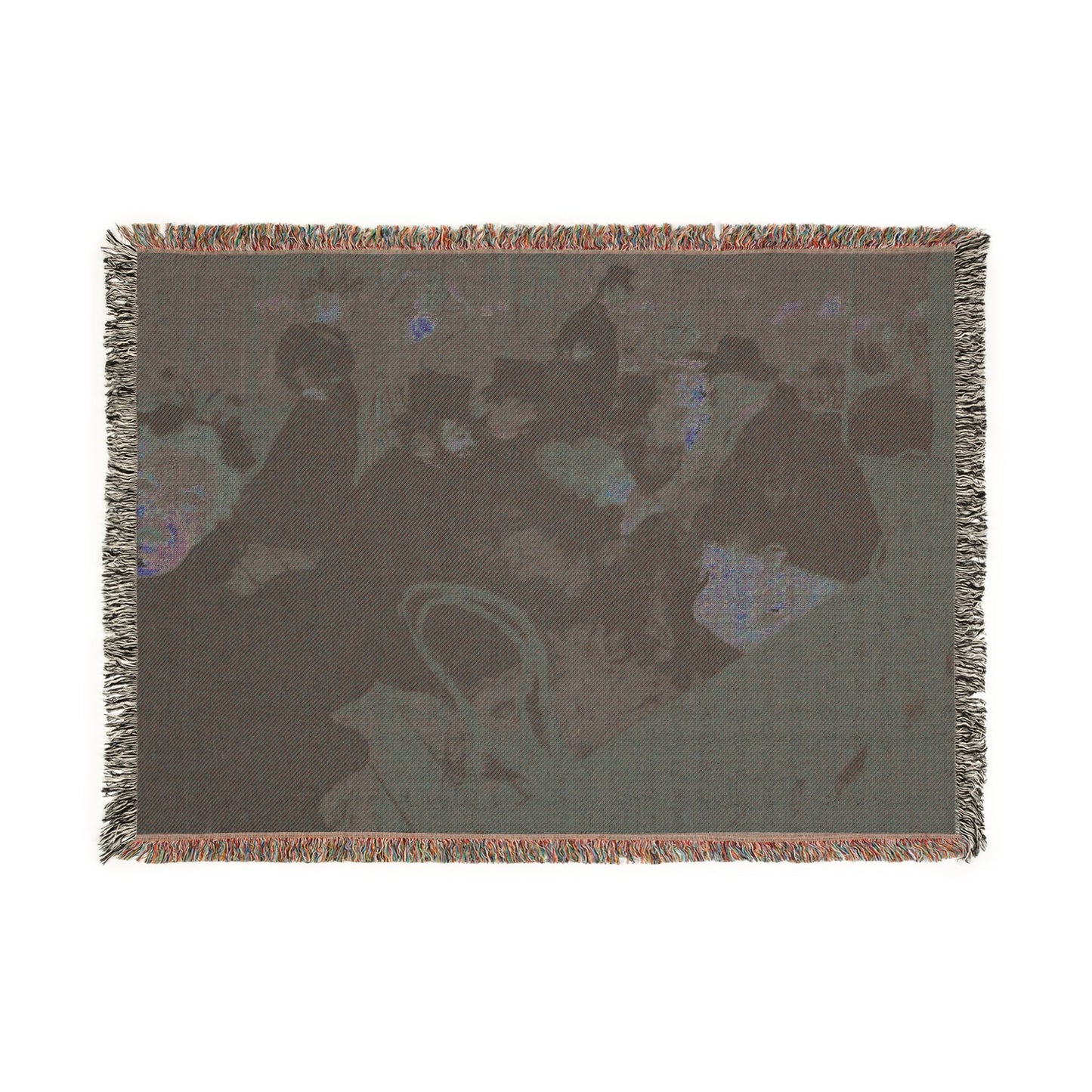 Toulouse-Lautrec, Henri - At the Moulin Rouge (1892) - Woven Blanket