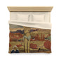 Gauguin, Paul - The Yellow Christ (1889) - Microfiber Duvet Cover
