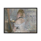 Morisot, Berthe - Woman at Her Toilette (1880) - Matte Canvas, Framed