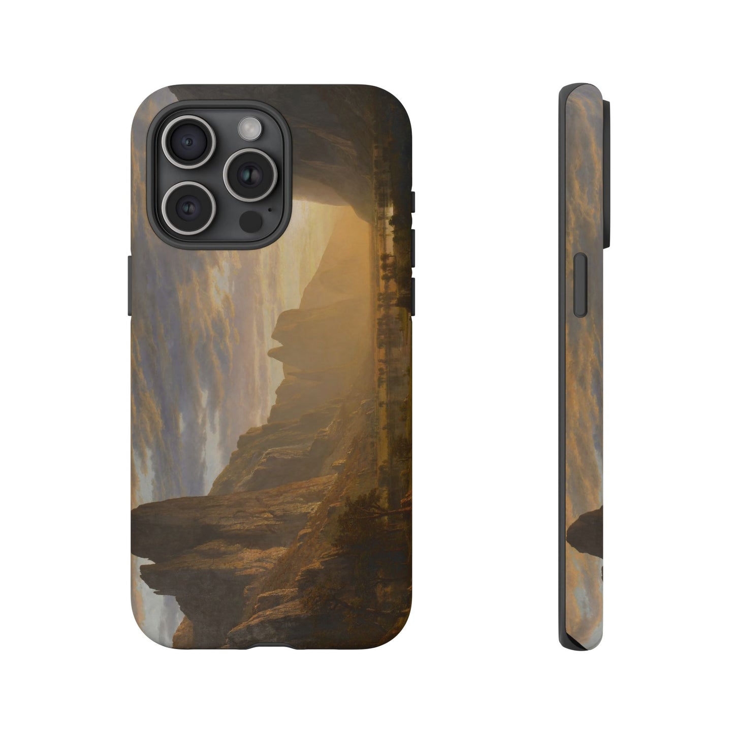 Bierstadt, Albert - Looking Down Yosemite Valley (1865) - Tough Phone Cases