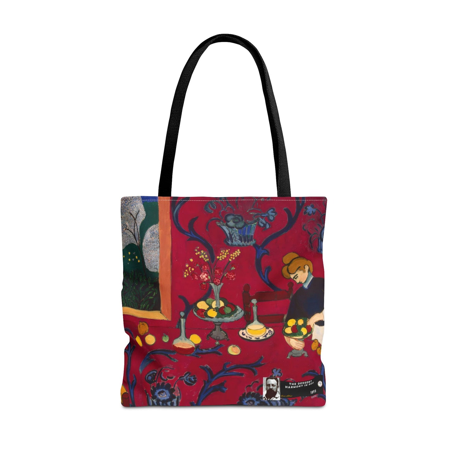 Matisse, Henri - The Dessert Harmony in Red (1908)- Tote Bag