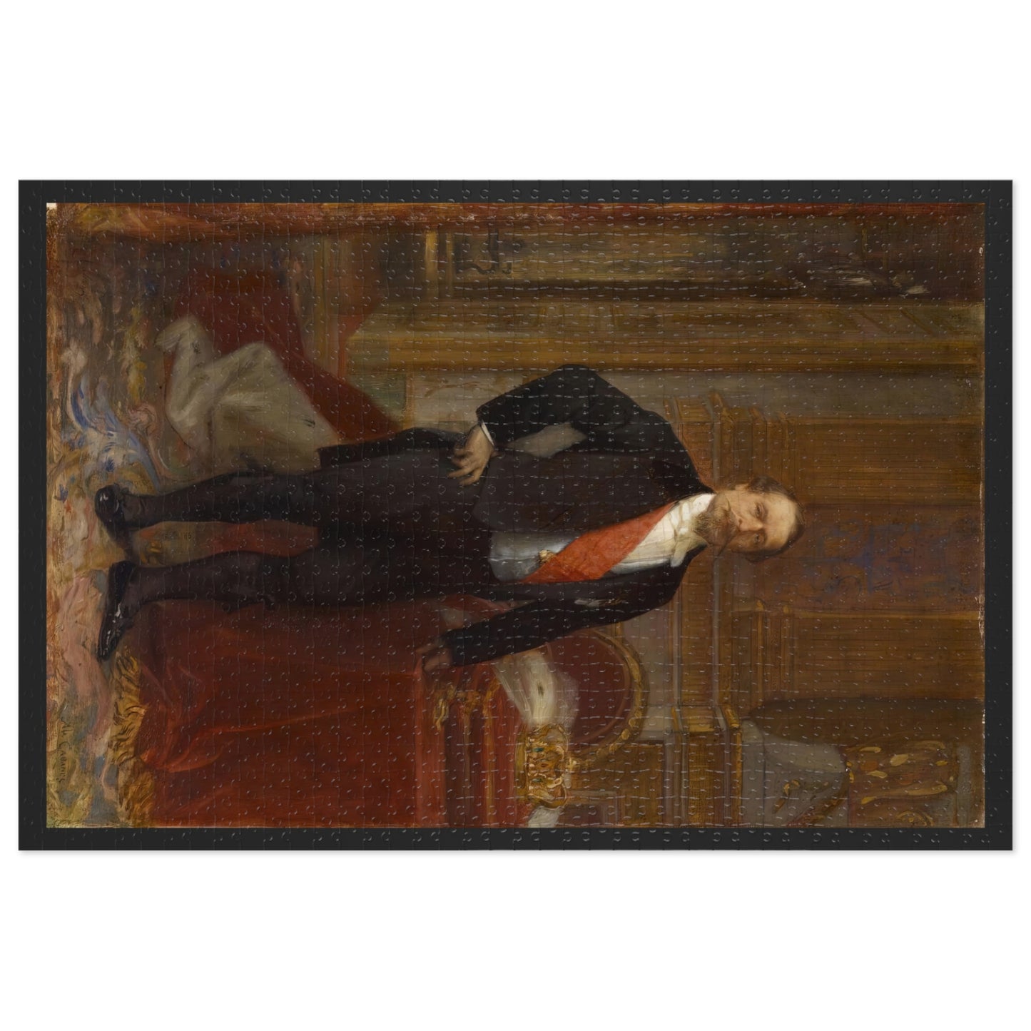 Cabanel's "Napoleon III" - 1000pc Jigsaw Puzzle