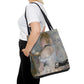 Morisot, Berthe - Woman at Her Toilette (1880) - Tote Bag