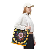Obsidian Grandmothers Mandala - Tote Bag