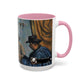 Cézanne, Paul - The Card Players (1892) - Colorful Accent Mugs