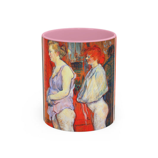 Toulouse-Lautrec, Henri - The Medical Inspection (1894) - Colorful Accent Mugs