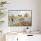 Pissarro, Camille - Hoarfrost (1873) - Matte Canvas, Framed