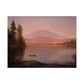 Church, Frederic Edwin - Mount Katahdin from Millinocket Camp (1891) - Satin Posters