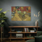Van Gogh, Vincent - The Night Cafe (1888) - Canvas Block, unframed