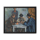 Cézanne, Paul - The Card Players (1892) - Matte Canvas, Framed