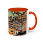 Braque, Georges - Olive Tree near L'Estaque (1906) - Colorful Accent Mugs