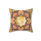 Filiger, Charles - Woman’s Head with Closed Eyes (1893) - Suede Square Pillow