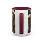 Courbet, Gustave - The Desperate Man (1843) - Colorful Accent Mugs