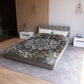Pacio, Adam - Memento Mori Mandala - Microfiber Duvet Cover