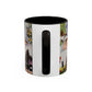 Cézanne, Paul - A Modern Olympia (1874) - Colorful Accent Mugs