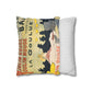 Toulouse-Lautrec, Henri - Moulin Rouge - La Goulue (1891) - Suede Square Pillowcase