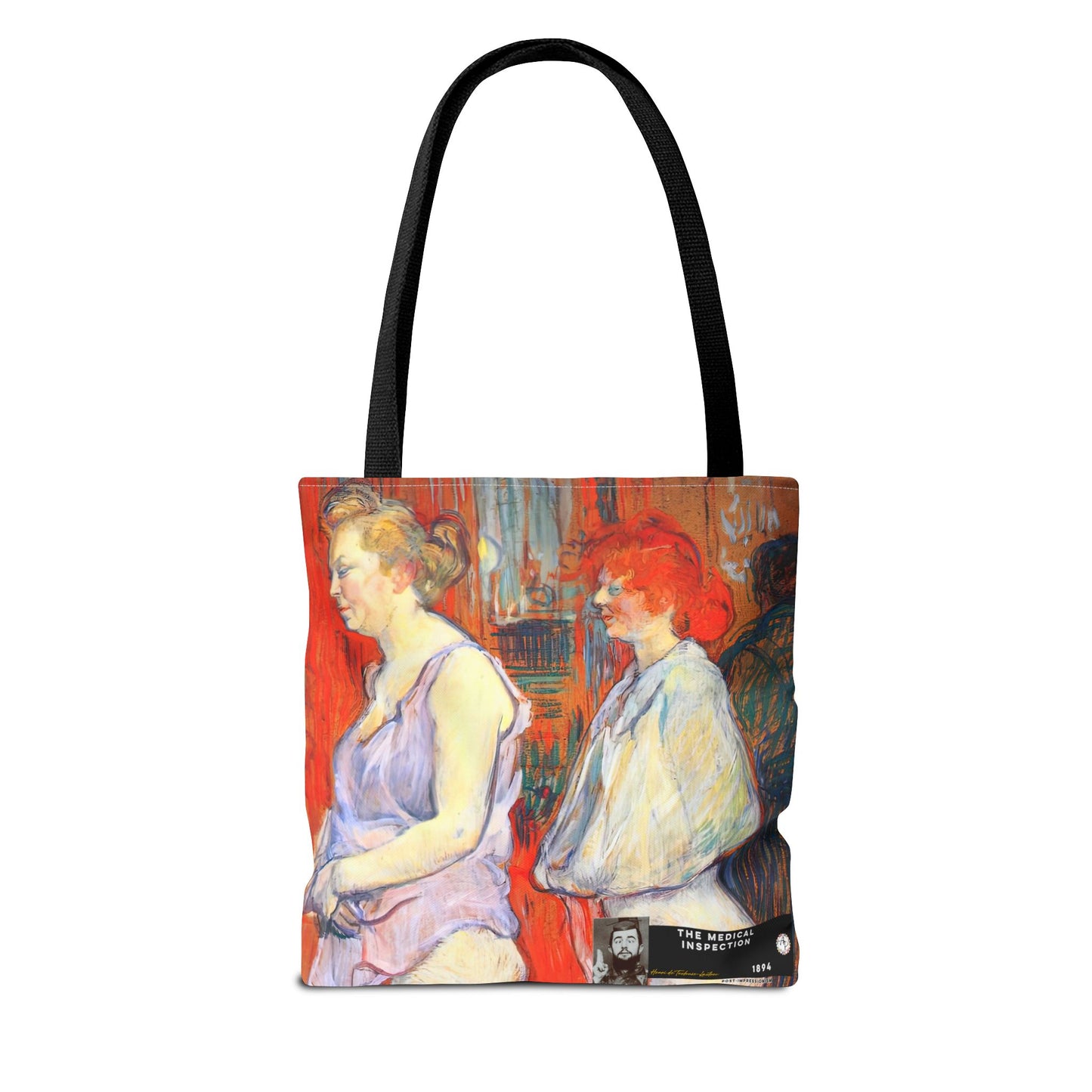 Toulouse-Lautrec, Henri - The Medical Inspection (1894) - Tote Bag