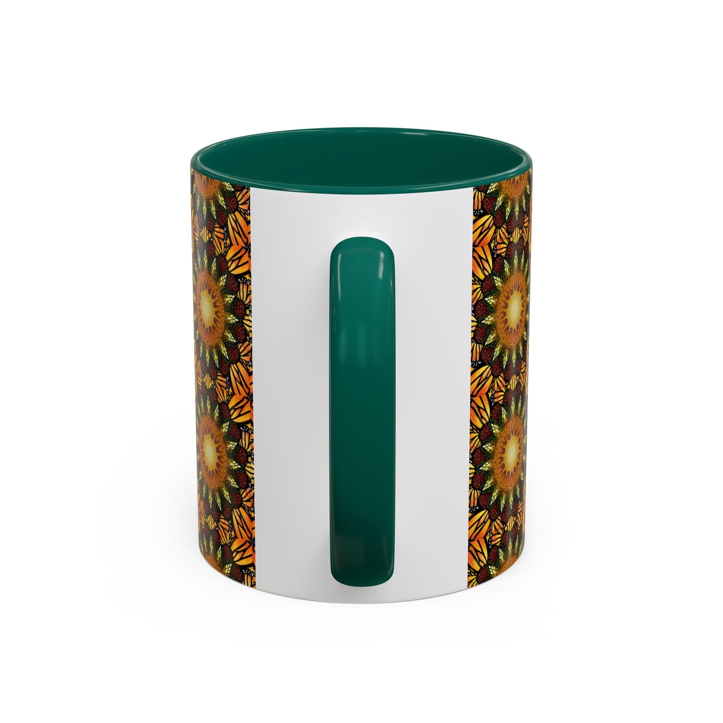Pacio, Adam - Monarch Butterfly Mandala - Colorful Accent Mugs
