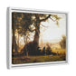 Bierstadt, Albert -  Guerrilla Warfare (1861) - Matte Canvas, Framed