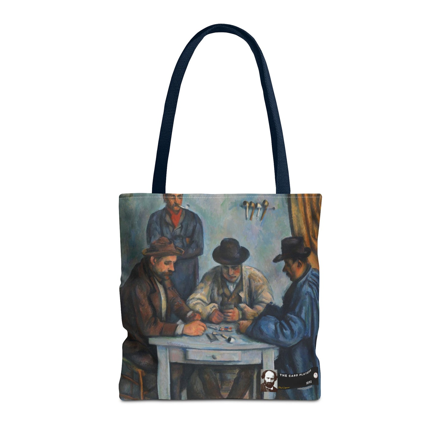 Cézanne, Paul - The Card Players (1892) - Tote Bag
