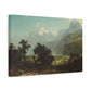 Bierstadt, Albert - Lake Lucerne (1858) - Canvas Block, unframed