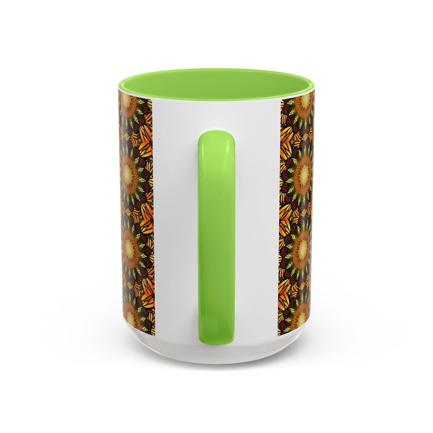 Pacio, Adam - Monarch Butterfly Mandala - Colorful Accent Mugs