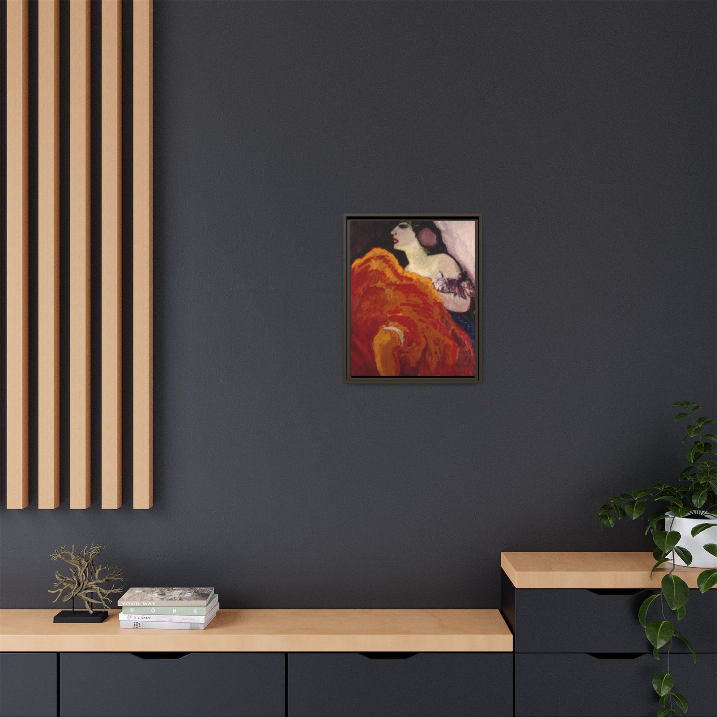 Van Dongen, Kees - The Red Dancer (1907) - Matte Canvas, Framed