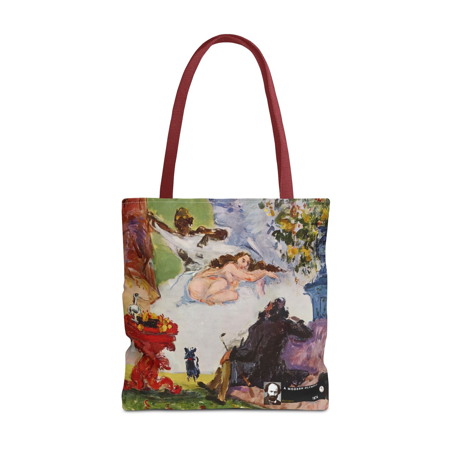 Cézanne, Paul - A Modern Olympia (1874) - Tote Bag