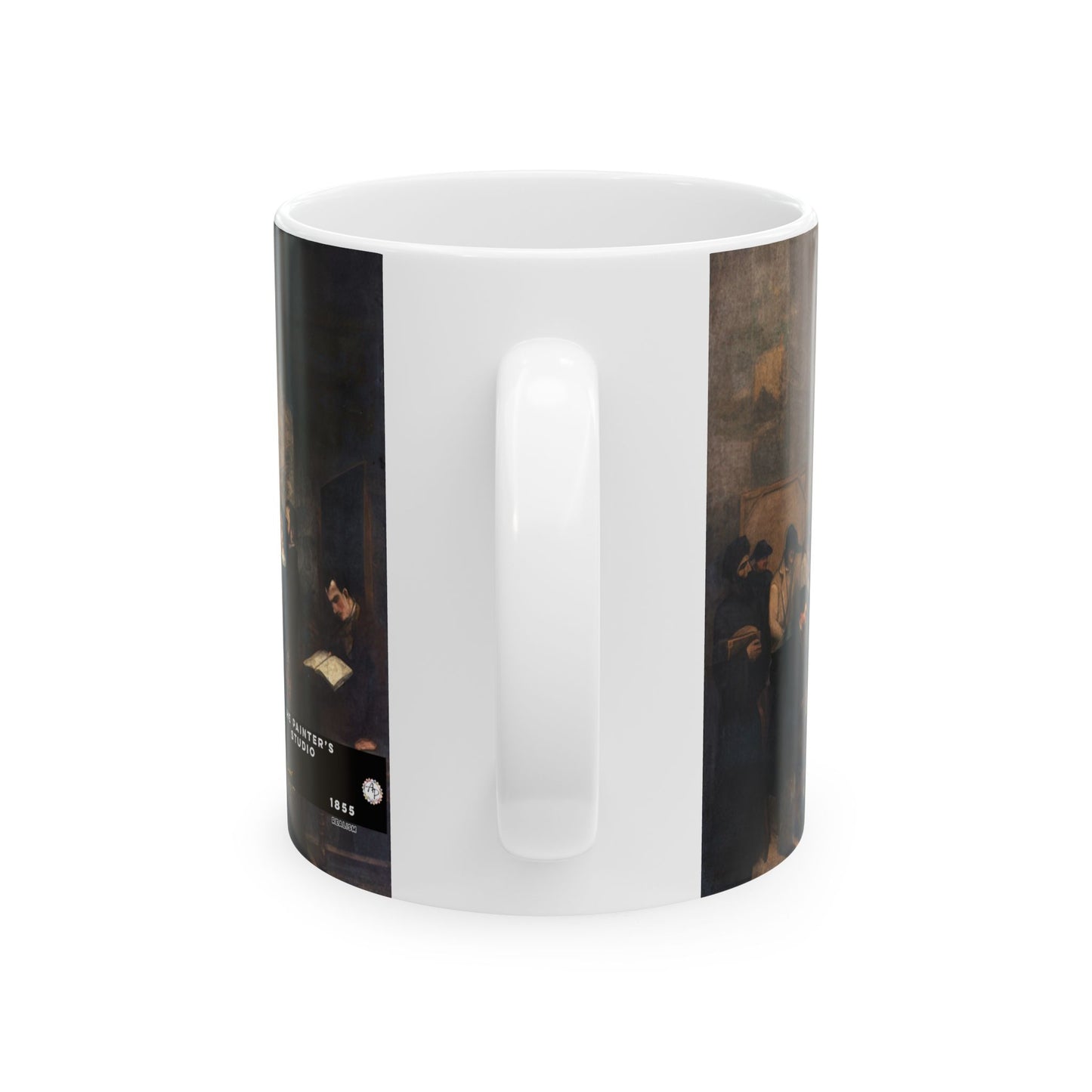 Courbet, Gustave - The Painter’s Studio (1855) - Ceramic Mug