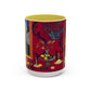 Matisse, Henri - The Dessert Harmony in Red (1908) - Colorful Accent Mugs