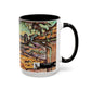 Braque, Georges - Olive Tree near L'Estaque (1906) - Colorful Accent Mugs