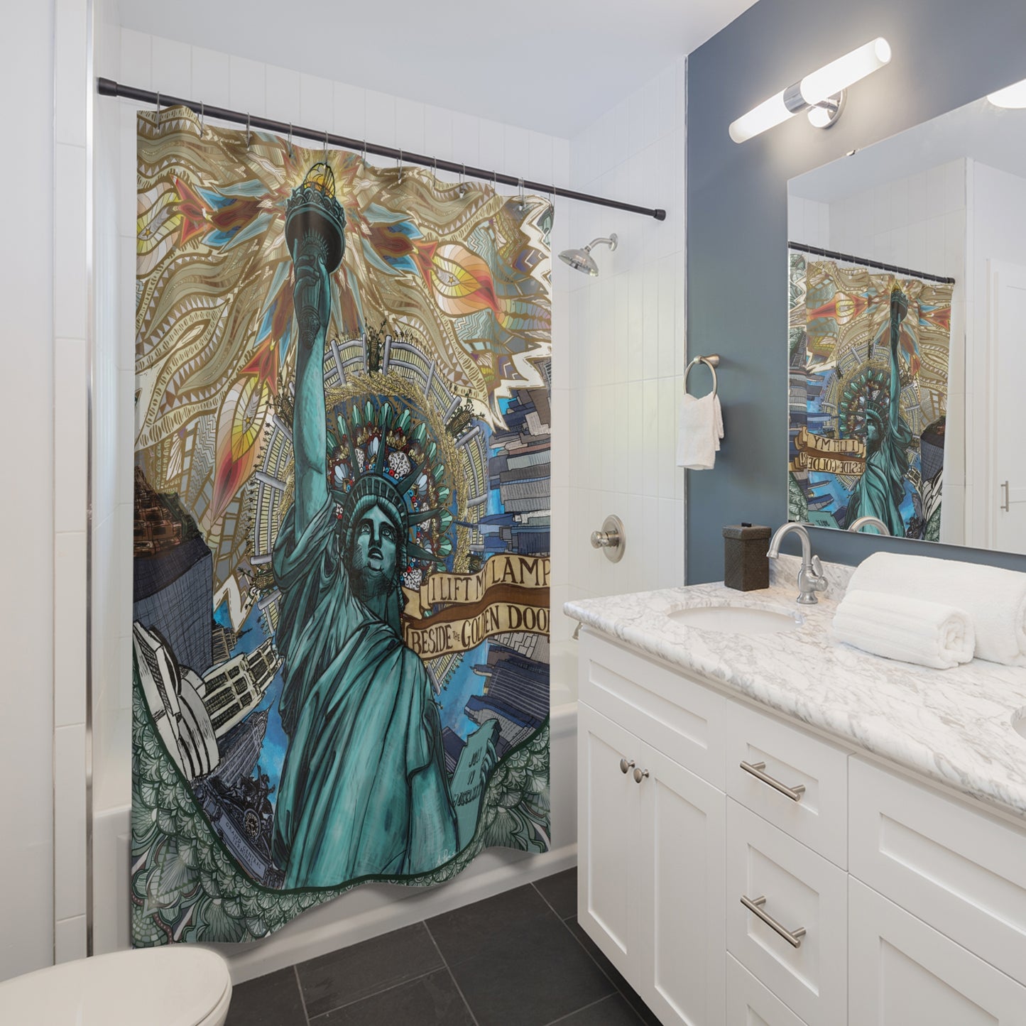 Liberty Mandala - Shower Curtains