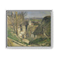 Cézanne, Paul - The House of the Hanged Man, Auvers-sur-Oise (1874) - Matte Canvas, Framed