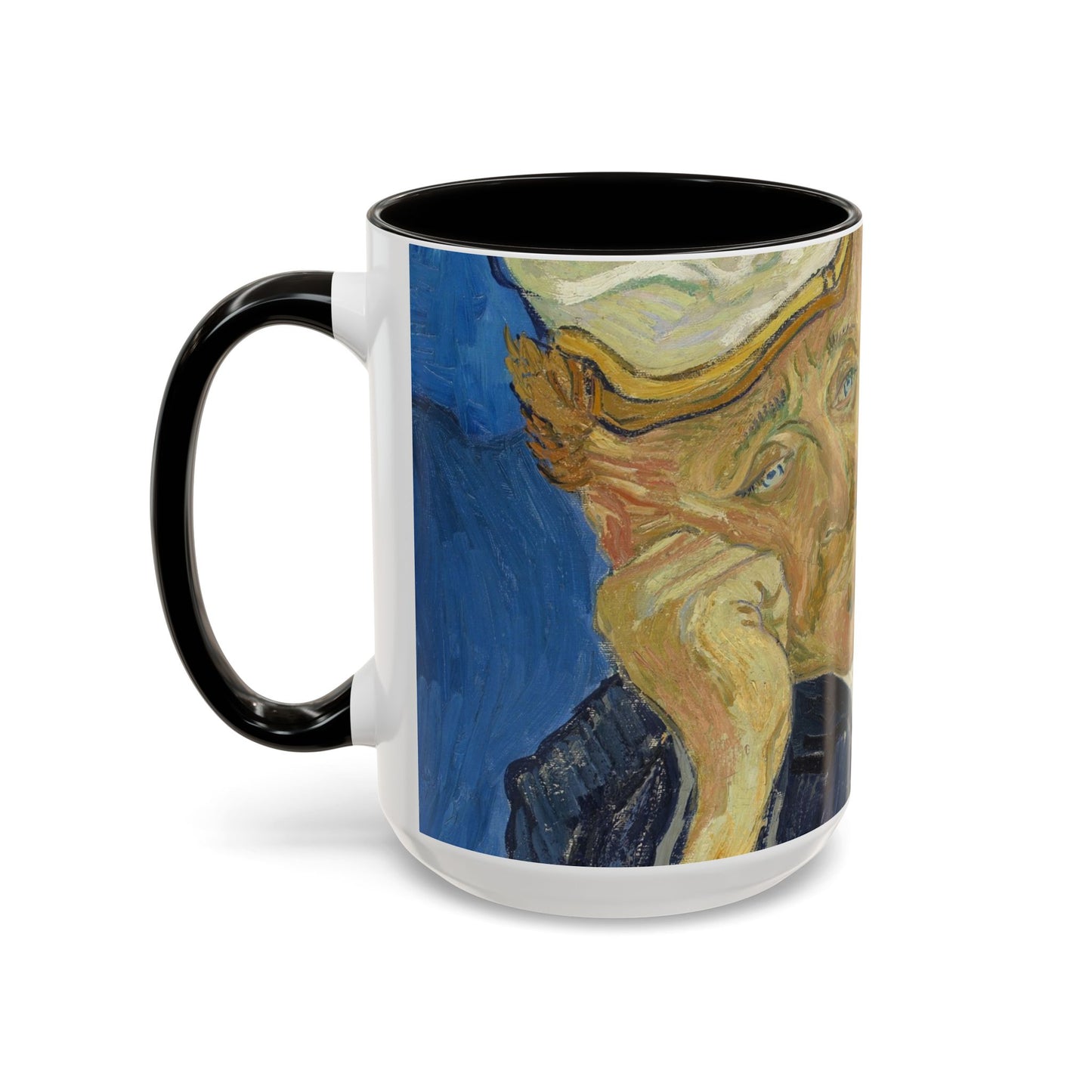 Van Gogh, Vincent - Portrait of Dr. Paul Gachet (1890) - Colorful Accent Mugs