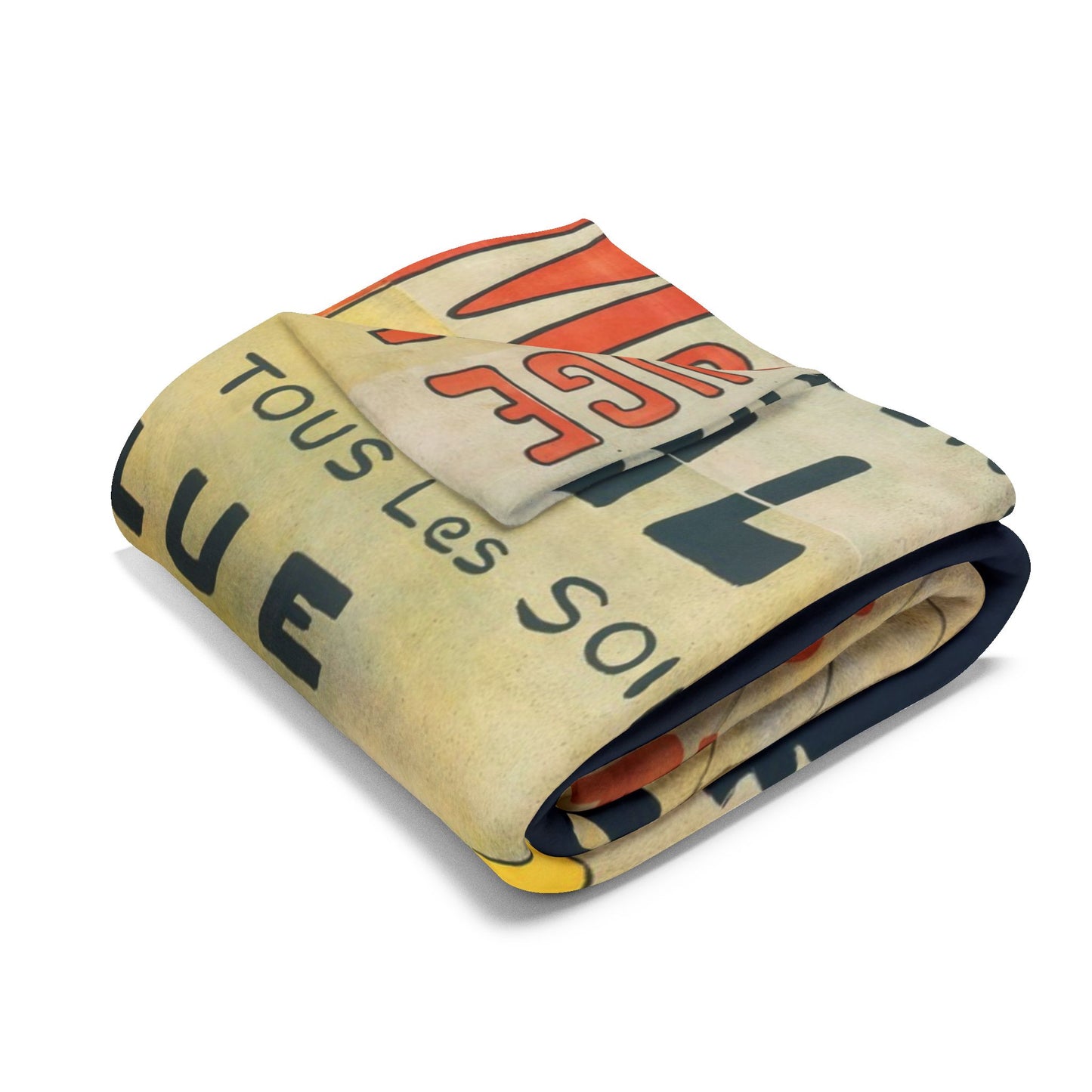 Toulouse-Lautrec, Henri - Moulin Rouge - La Goulue (1891) - Arctic Fleece Blanket