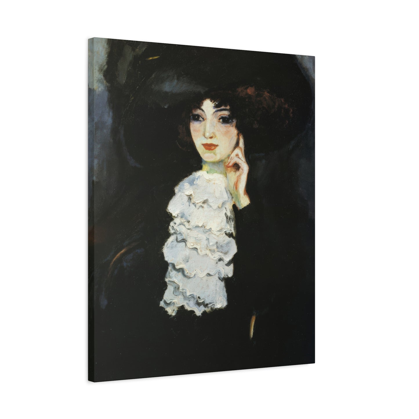 Van Dongen, Kees - Woman with Frill (1905) - Canvas Block, unframed