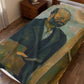 Cézanne, Paul - Portrait of the Artist with a Palette (1890) - Velveteen Plush Blanket