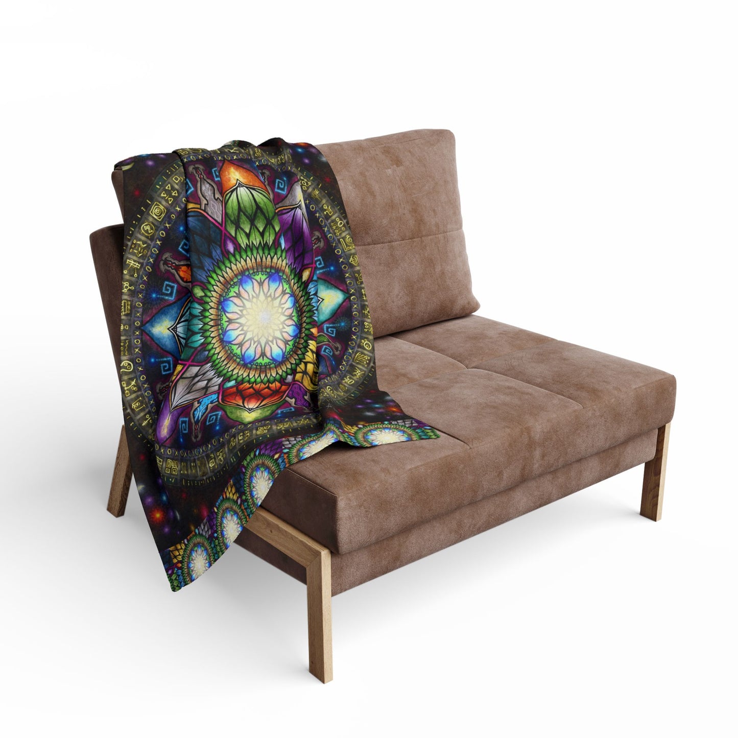 Pacio, Adam - Mystic Jewel Mandala - Arctic Fleece Blanket