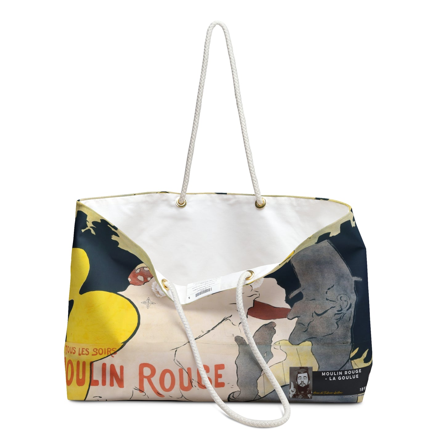 Toulouse-Lautrec, Henri - Moulin Rouge - La Goulue (1891) - Weekender Bag