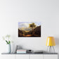 Cole. Thomas - View in the White Mountains (1827)- Satin Posters