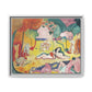 Matisse, Henri - The Joy of Life (1905) - Matte Canvas, Framed