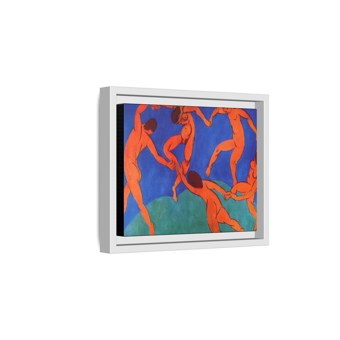 Matisse, Henri - Dance (II) (1910) - Matte Canvas, Framed