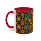 Pacio, Adam - Monarch Butterfly Mandala - Colorful Accent Mugs
