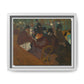 Toulouse-Lautrec, Henri - At the Moulin Rouge (1892) - Matte Canvas, Framed