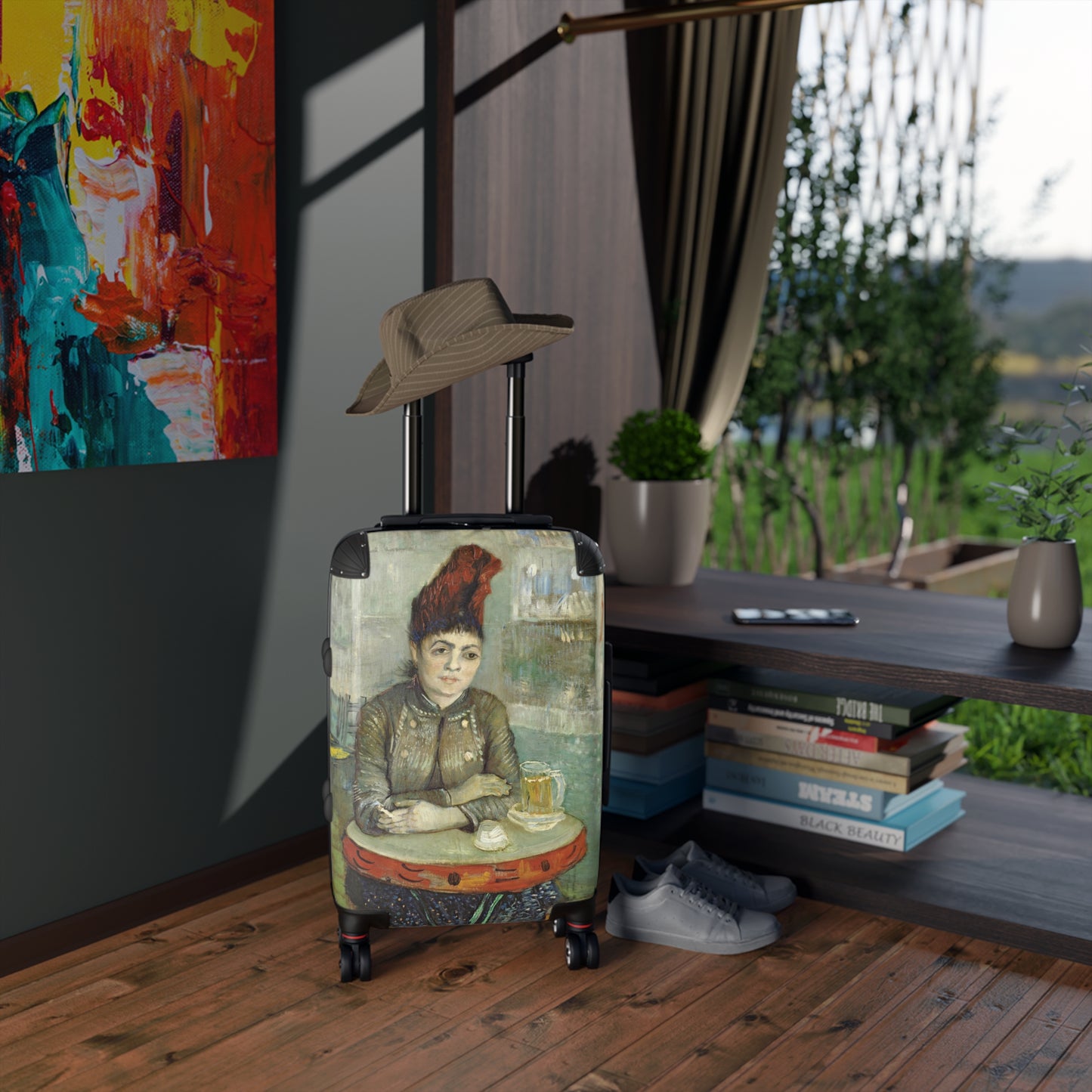 Van Gogh, Vincent - Agostina Segatori Sitting in the Café du Tambourin (1887) - Suitcase