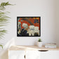 Gauguin, Paul - Vision of the Sermon (Jacob Wrestling with the Angel) (1888) - Matte Canvas, Framed