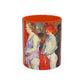Toulouse-Lautrec, Henri - The Medical Inspection (1894) - Colorful Accent Mugs
