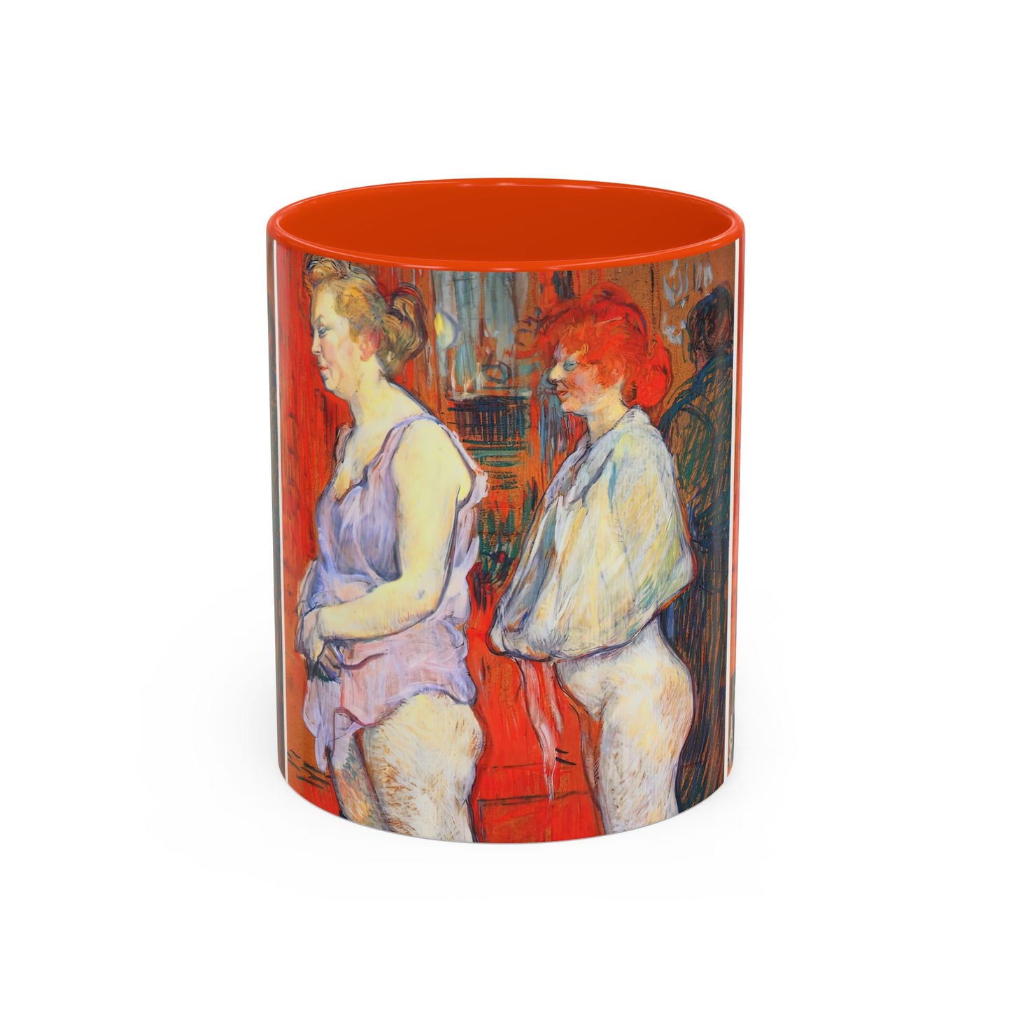 Toulouse-Lautrec, Henri - The Medical Inspection (1894) - Colorful Accent Mugs