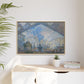Monet, Claude - Le Gare Saint-Lazare (1877) - Matte Canvas, Framed